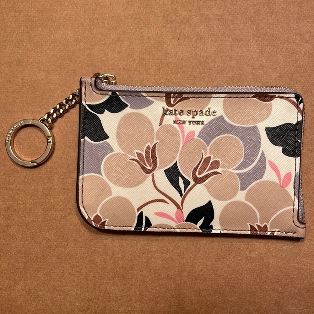 Kate Spade keychain card holder small wallet
